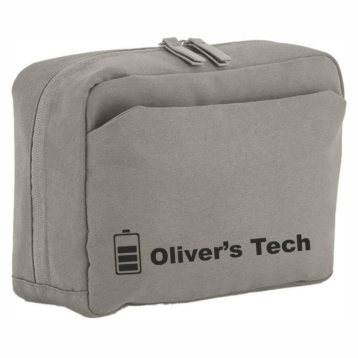 Personalised Travel Tech Case Accessories Bag