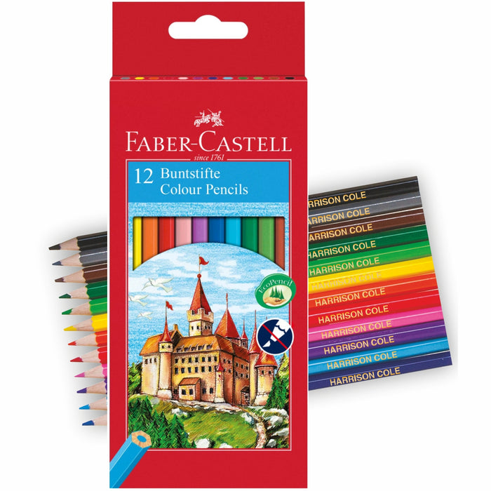 Embossed Faber-Castell Colouring Pencils