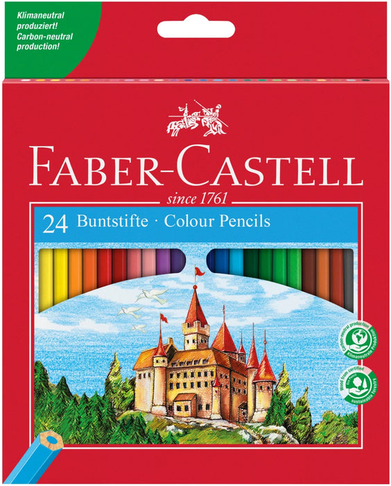 Embossed Faber-Castell Colouring Pencils