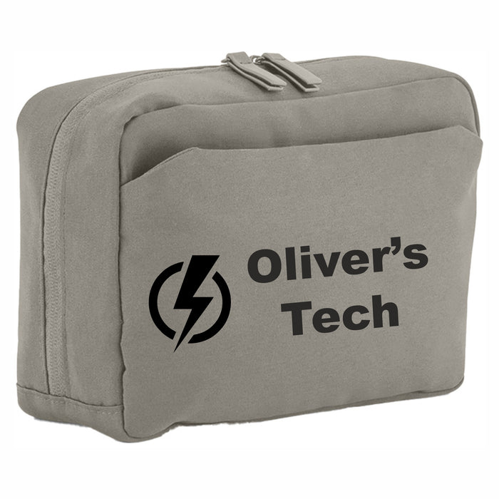 Personalised Travel Tech Case Accessories Bag