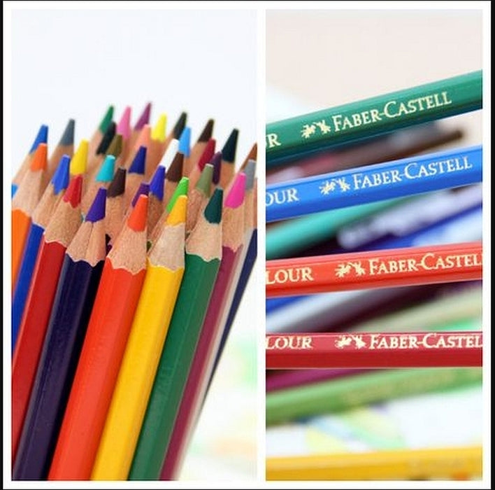 Embossed Faber-Castell Colouring Pencils