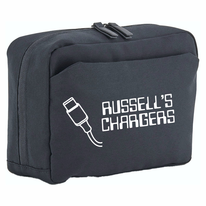 Personalised Travel Tech Case Accessories Bag