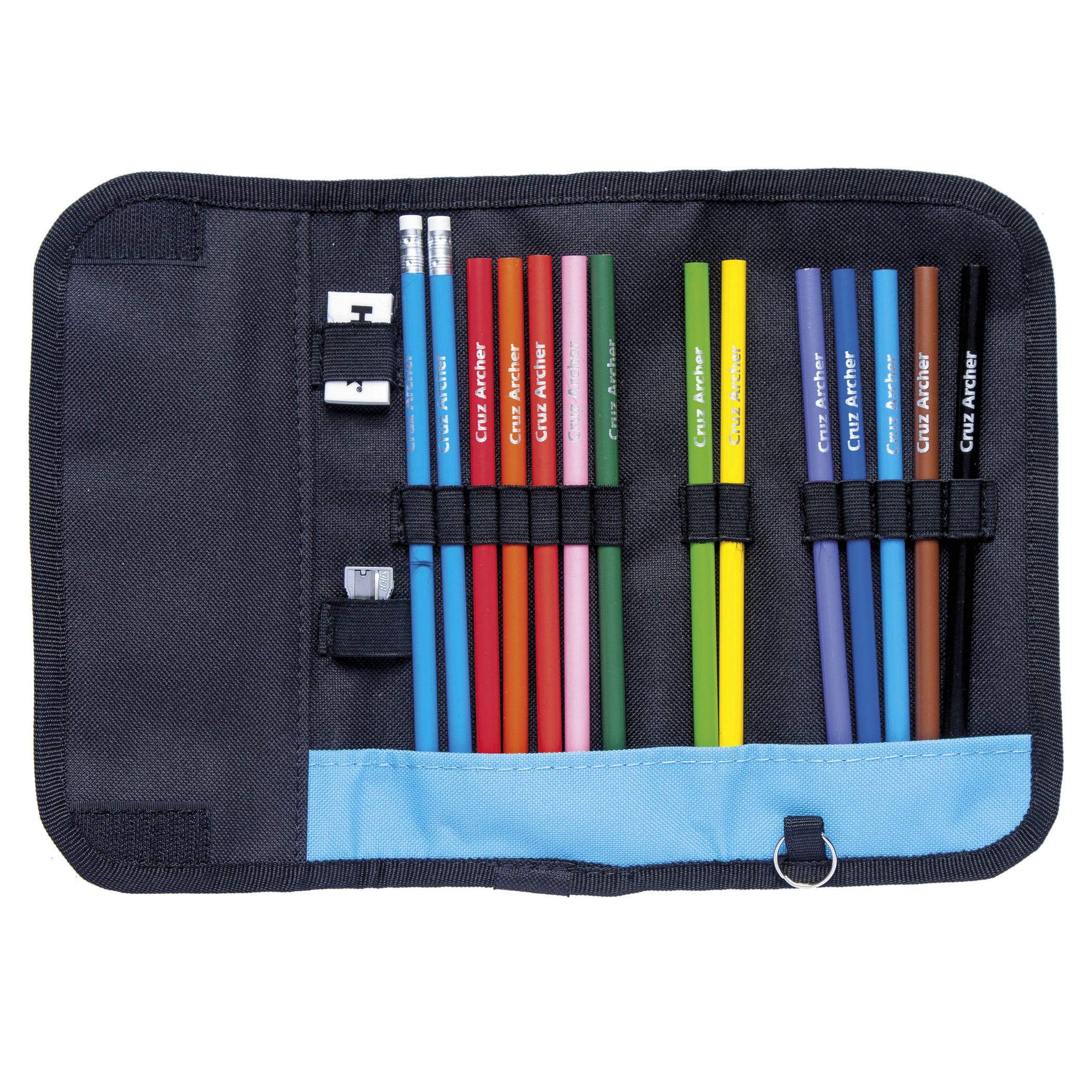 Wrap Case with Round Colouring Pencils — Nametape Express